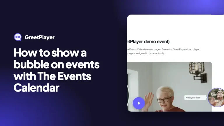 How to show a bubble on events with The Events Calendar